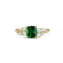 Bague emeraude sur-mesure