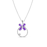 Collier en Or avec Tanzanites et Diamants - Milestone