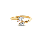 Early Bloom Ring - Diamond and Diamond