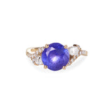 Bague Tanzanite et Diamants en Or