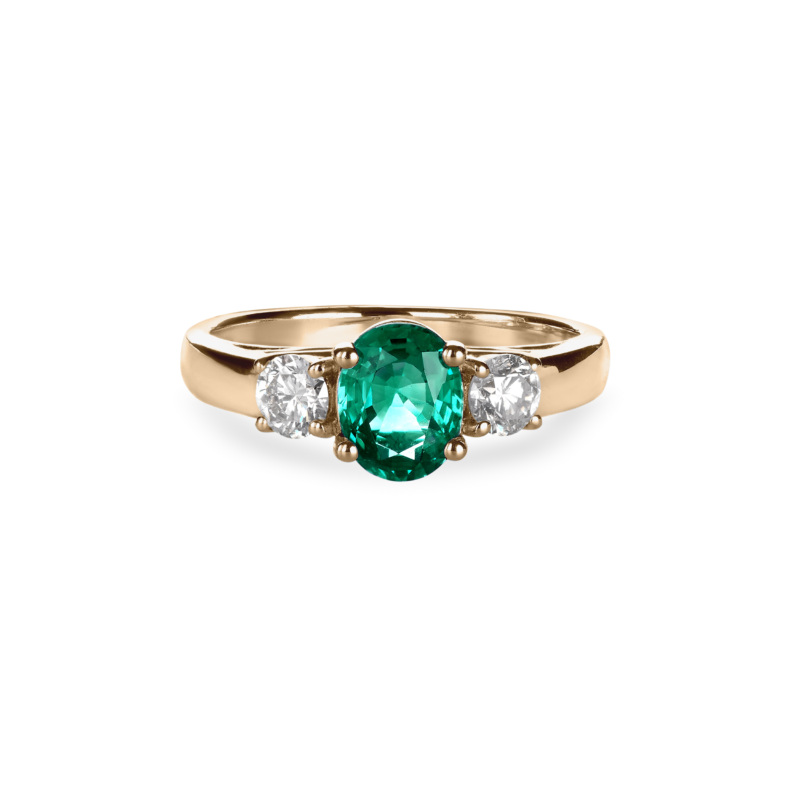 Ring-emerald-sapphire-yellow-gold-trilogie-politains-8000000033-EMYG