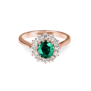 Ring-emerald-rose-gold-halo-princess-politains-8000000011-EMRG Ring-emerald-rose-gold-halo-princess-politains-8000000011-EMRG